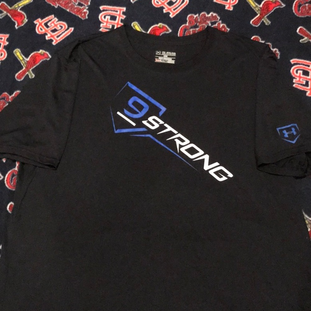 Under Armour dri-fit 9 Strong shirt.
